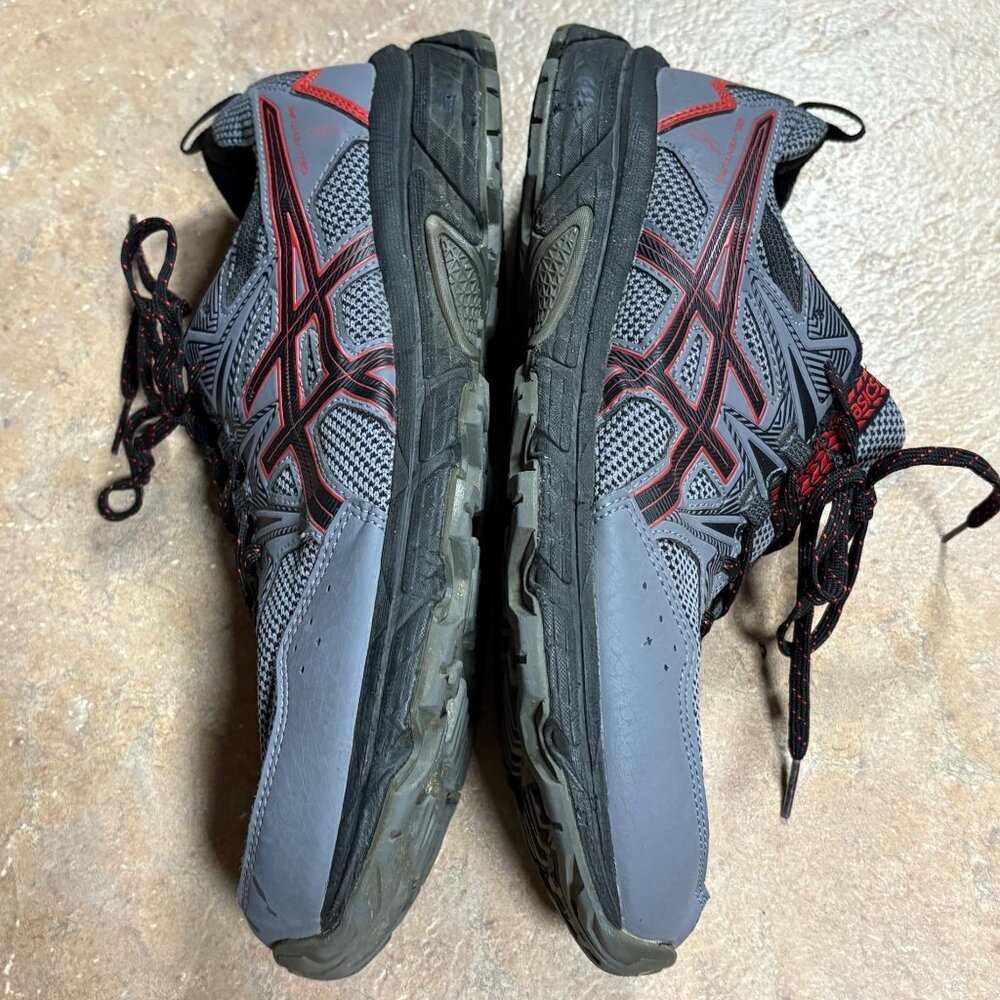 Asics Gel Venture 8 Gray Running Athletic Shoes Size 10 Extra Wide - Picture 3 of 16